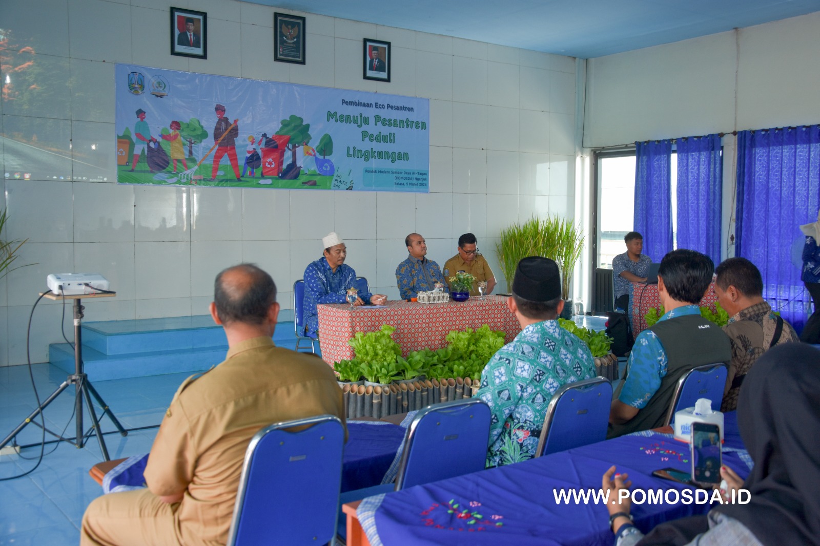 Pesantren Peduli Lingkungan: JATAYU POMOSDA memfasilitasi kegiatan Pembinaan Ecs Pesantren di Kabupaten Nganjuk